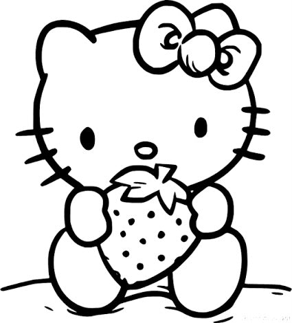 Hello Kitty 8x10 Canvas Art Kit